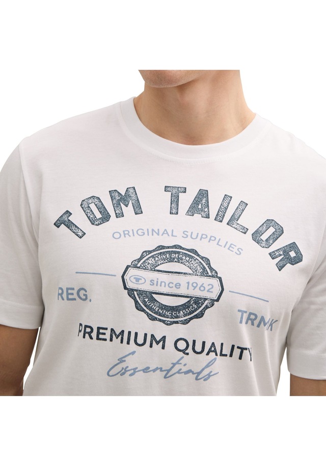 TOM TAILOR T-Shirt »T-Shirt Logo Tee 4er Pack« 4