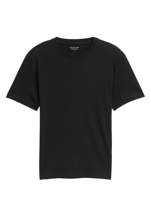 TOM TAILOR T-Shirt »T-Shirt Double Pack Crew Neck Tee 2er Pack« 2