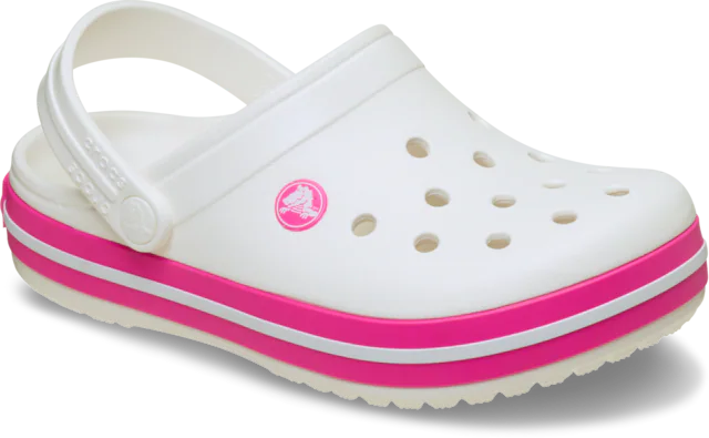 Crocs Clog »Crocband Clog« Sandale, Sommerschuh, Badeschuh mit Lüftungsöffnungen