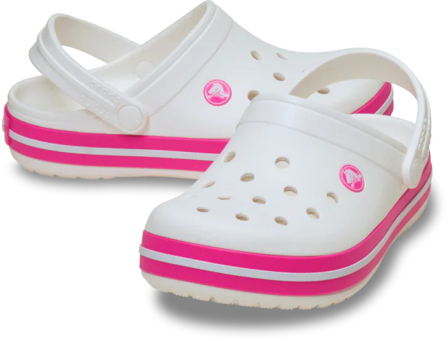 Crocs Clog »Crocband Clog« Sandale, Sommerschuh, Badeschuh mit Lüftungsöffnungen
