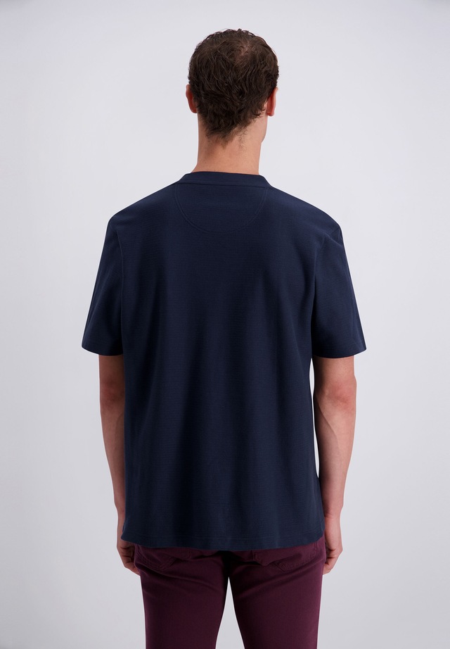 Pierre Cardin T-Shirt »Pierre Cardin T-Shirt« mit feiner Fischgrat-Struktur
