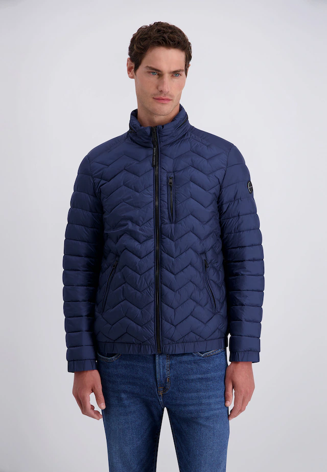 Pierre Cardin Winterjacke »Pierre Cardin Jacke« ohne Kapuze mit leichter Wattierung