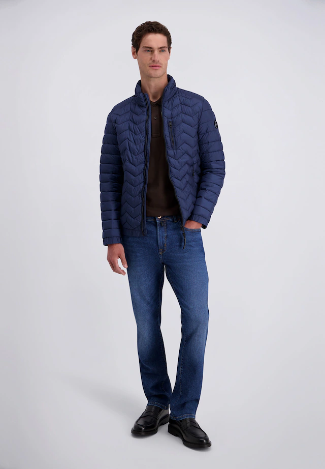 Pierre Cardin Winterjacke »Pierre Cardin Jacke« ohne Kapuze mit leichter Wattierung