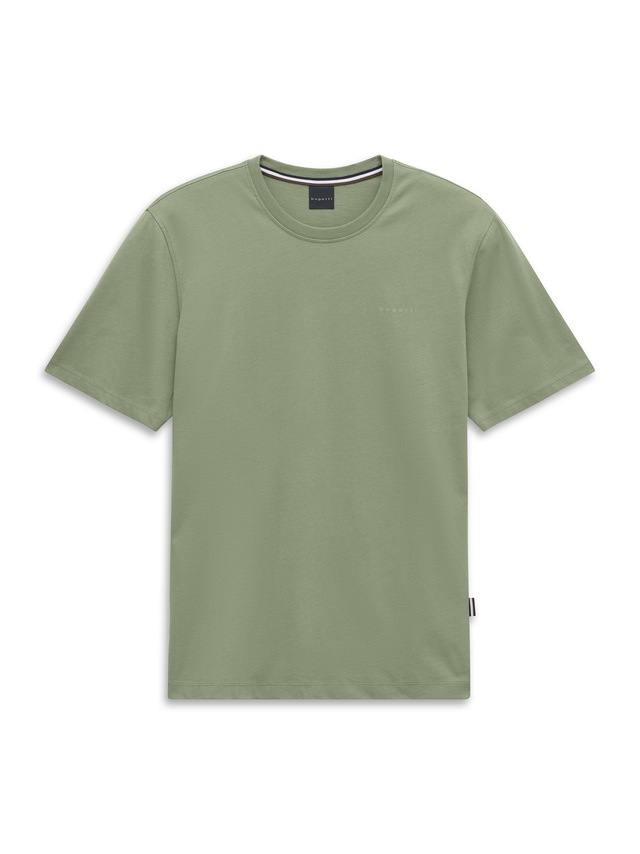 bugatti T-Shirt »Modern Fit« Modern Fit Baumwolle Brustprint