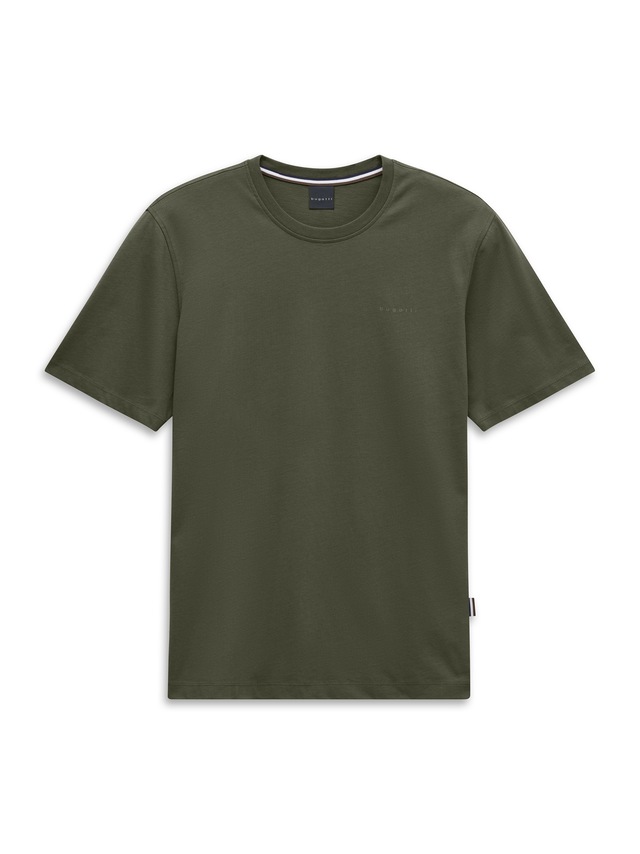 bugatti T-Shirt »Modern Fit« Modern Fit Baumwolle Brustprint