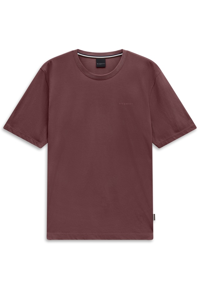 bugatti T-Shirt »Modern Fit« Modern Fit Baumwolle Brustprint