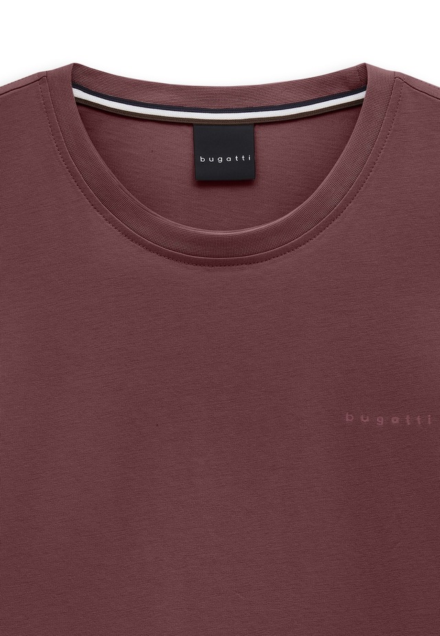 bugatti T-Shirt »Modern Fit« Modern Fit Baumwolle Brustprint