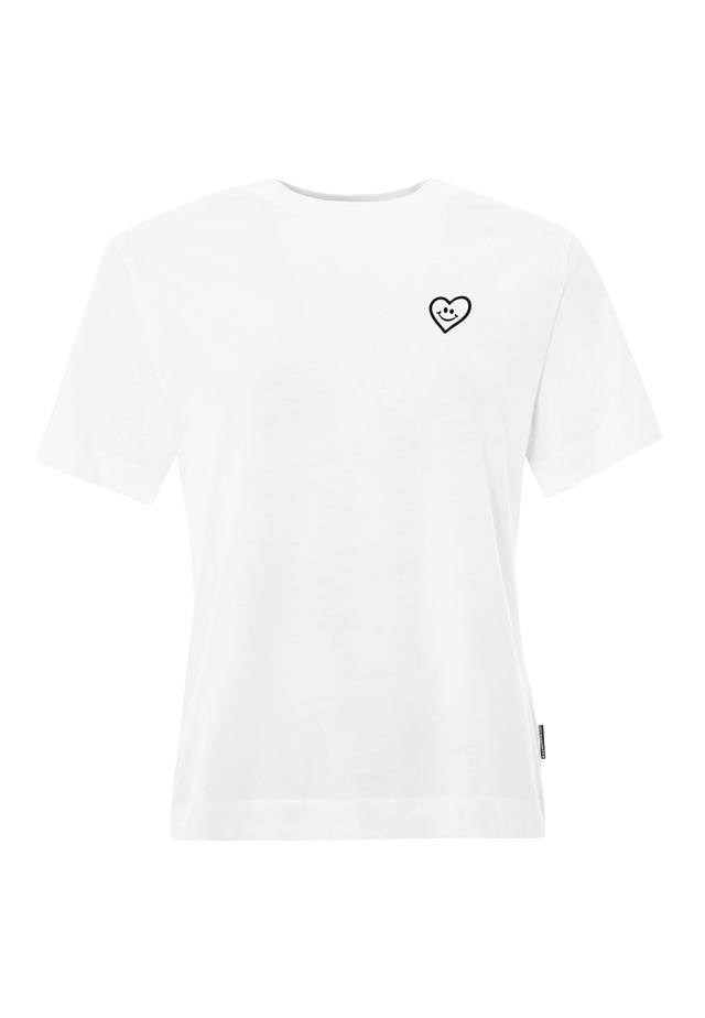 Kleinigkeit T-Shirt »Kleinigkeit Görls Easyfit Shört Happy Heart« 1