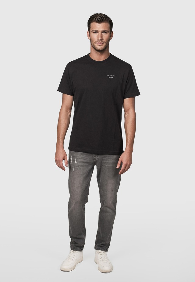 Kleinigkeit T-Shirt »Kleinigkeit Bois Straightcut Shört Freu Dich« 1