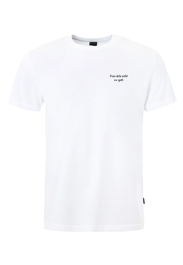 Kleinigkeit T-Shirt »Kleinigkeit Bois Straightcut Shört Freu Dich« 1