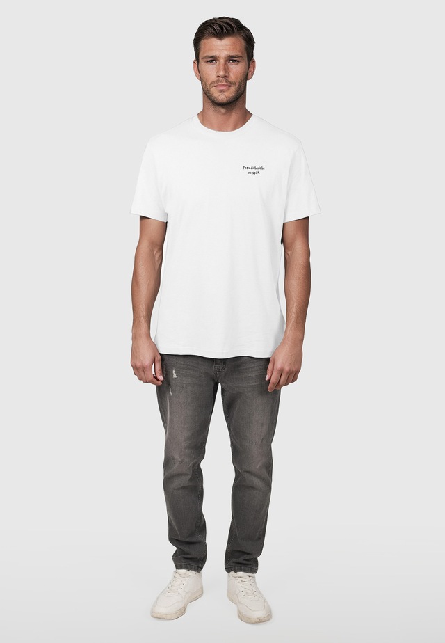 Kleinigkeit T-Shirt »Kleinigkeit Bois Straightcut Shört Freu Dich« 1