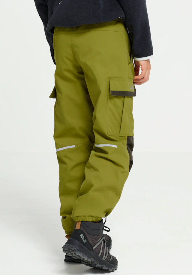 Jack Wolfskin Cargohose »CARGO WINTER PANTS K« Kinder-Winterhose, wind- und wasserabweisend, warm