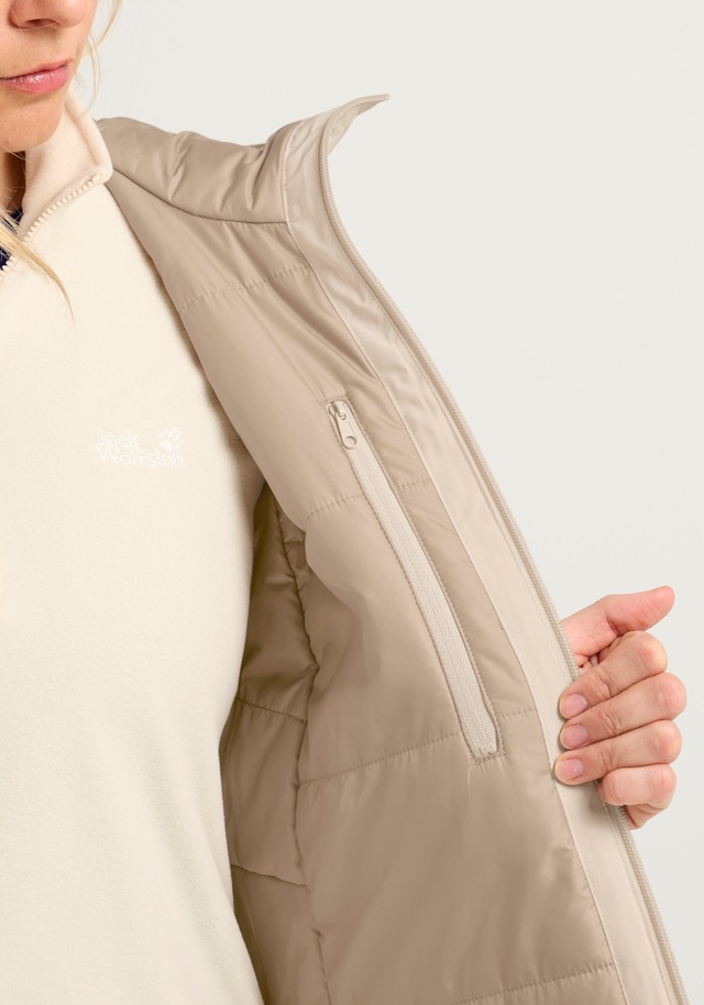Jack Wolfskin Winterjacke »HEIDELSTEIN 2 INS JKT W« mit Kapuze, wärmende Steppung, wasserdicht, isolierte Verarbeitung