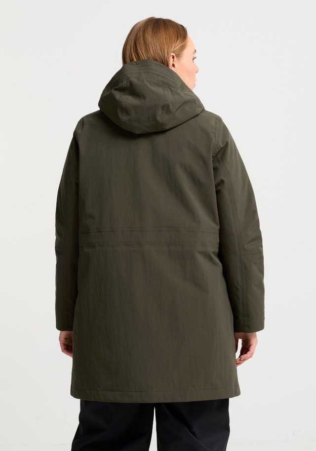 Jack Wolfskin Wintermantel »3IN1 NABUR COAT W« Winterjacke für Kinder, wasserdicht, warm