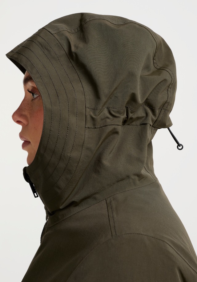 Jack Wolfskin Wintermantel »3IN1 NABUR COAT W« Winterjacke für Kinder, wasserdicht, warm