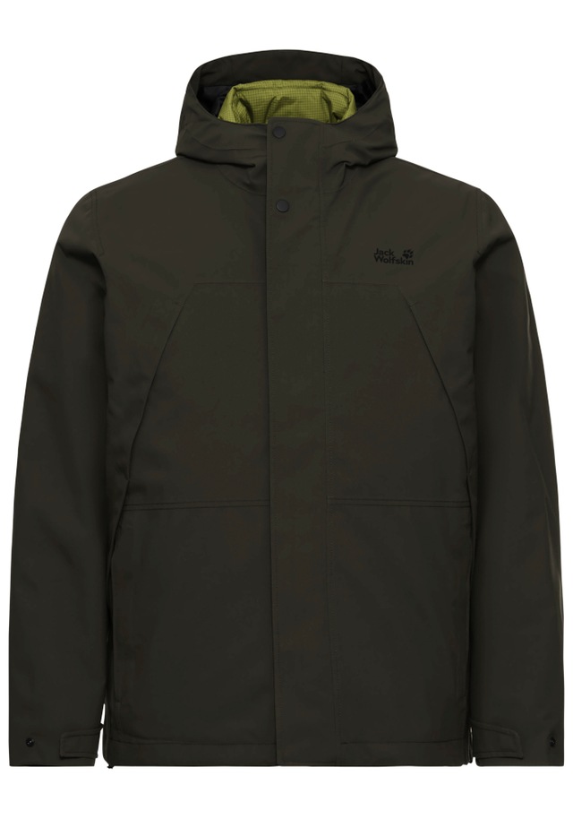 Jack Wolfskin 3-in-1-Funktionsjacke »COLD CAMP 3IN1 JKT M« mit Kapuze mit Kapuze, wasser- und winddicht, atmungsaktiv, warm