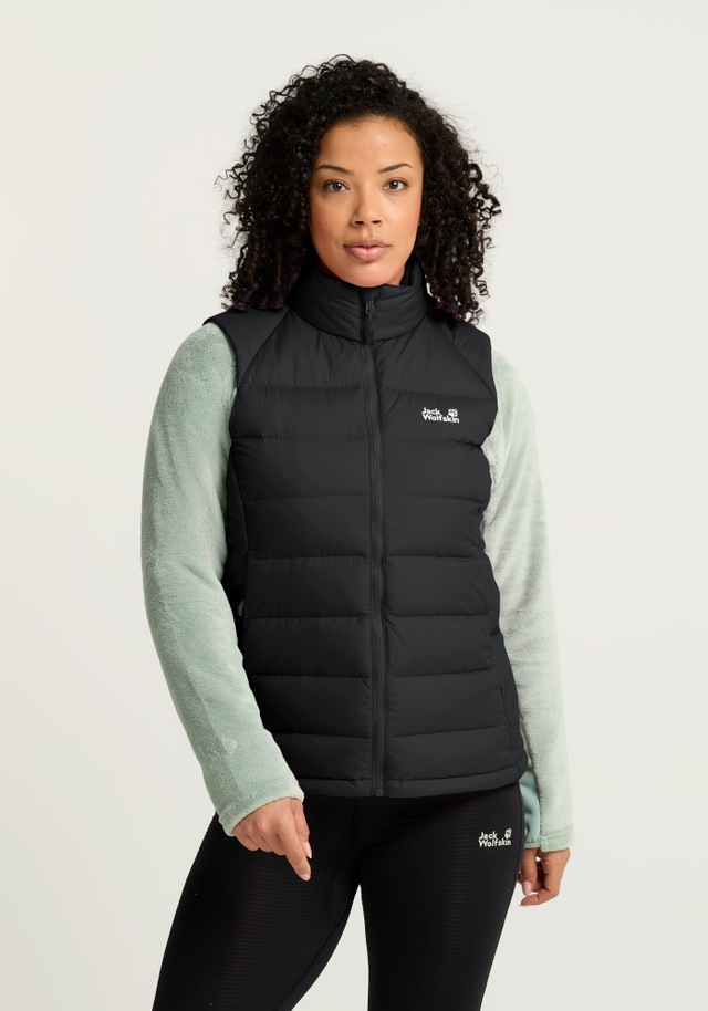 Jack Wolfskin Daunenweste »WILD PASS DOWN VEST W RDS« Daunenweste, warm, wind- und wasserabweisend