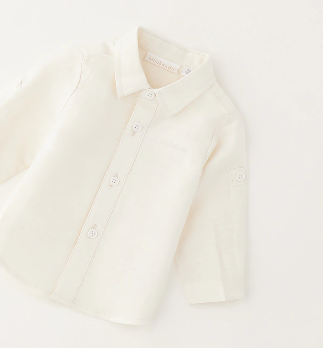 Minibanda Businessshirt »BABY BOY LONG SLEEVE SHIRT«