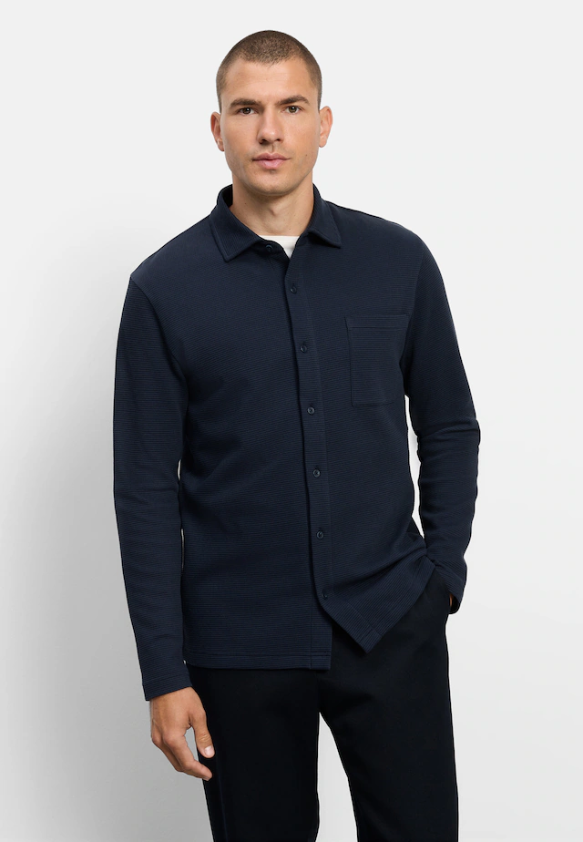 OLYMP Poloshirt »OLYMP Casual Wirk, Polo langarm«