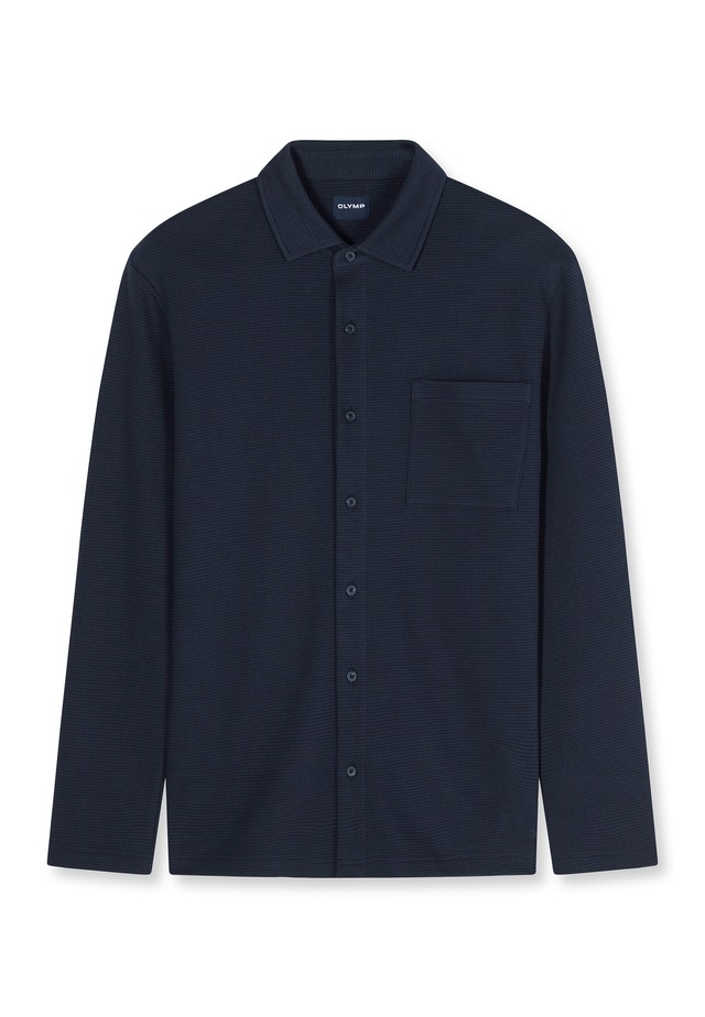 OLYMP Poloshirt »OLYMP Casual Wirk, Polo langarm«