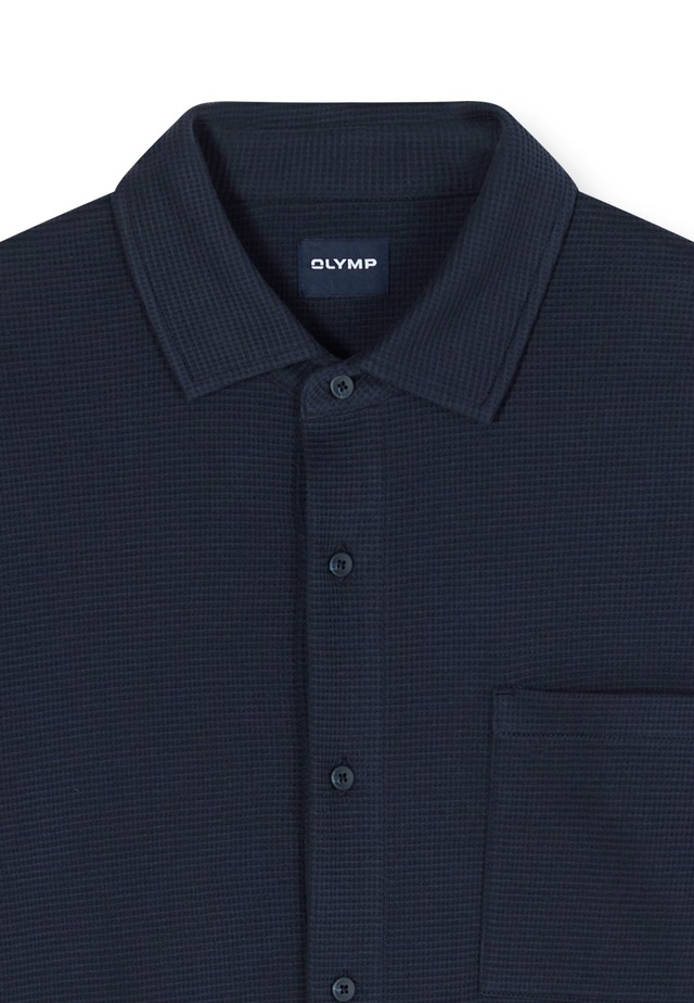 OLYMP Poloshirt »OLYMP Casual Wirk, Polo langarm«