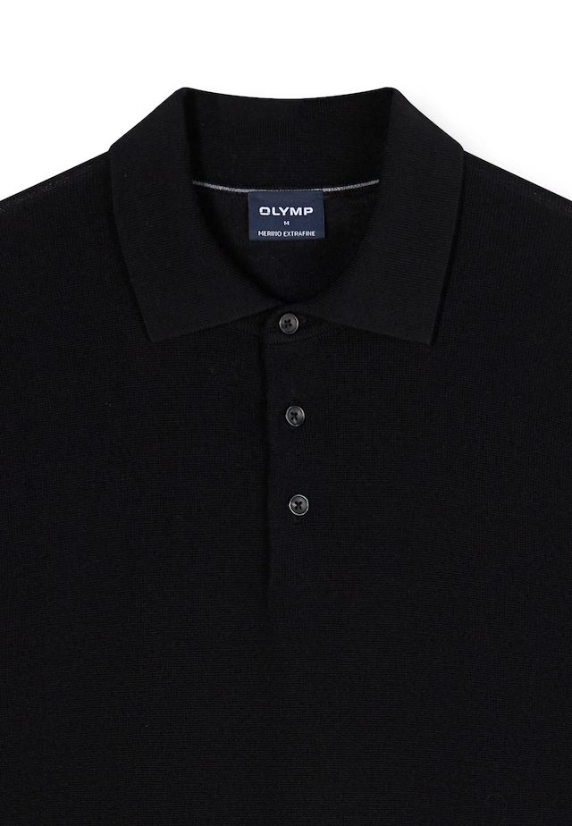 OLYMP Langarm-Poloshirt »OLYMP Casual Strick, Polo langarm«