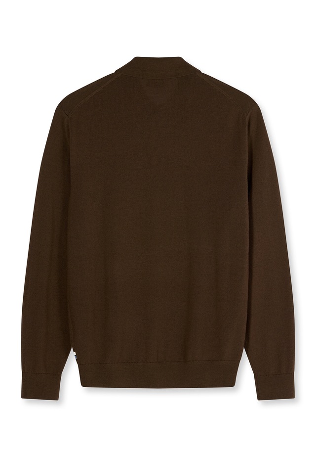 OLYMP Langarm-Poloshirt »OLYMP Casual Strick, Polo langarm«
