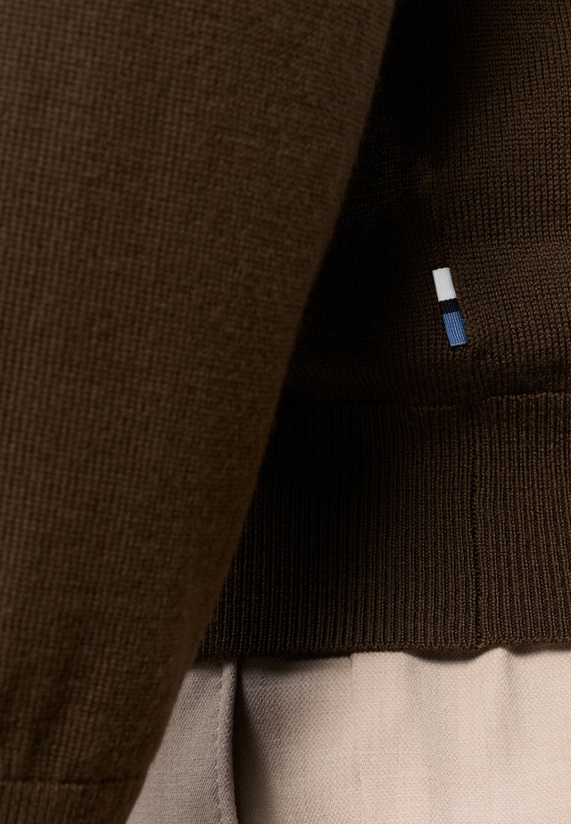 OLYMP Langarm-Poloshirt »OLYMP Casual Strick, Polo langarm«