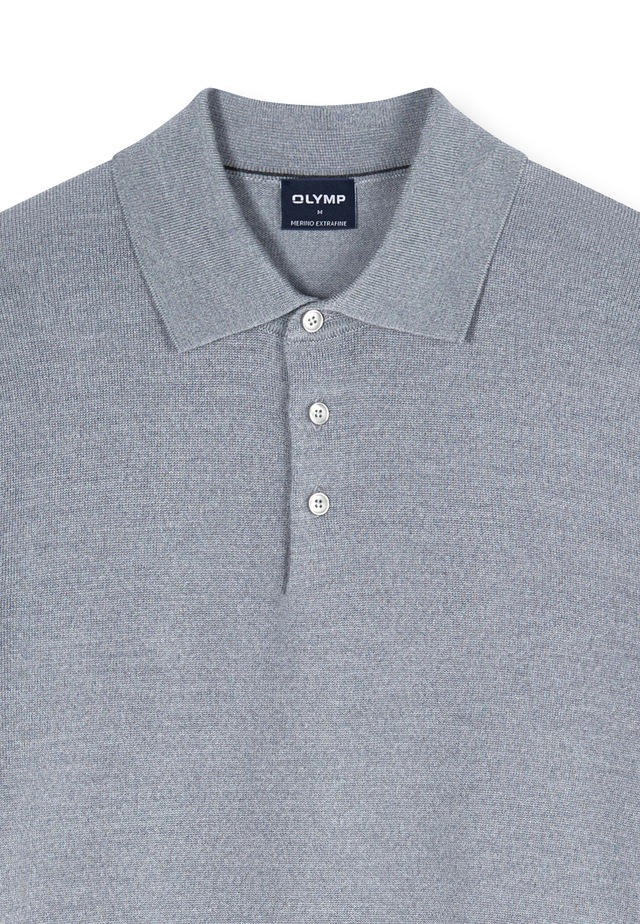 OLYMP Langarm-Poloshirt »OLYMP Casual Strick, Polo langarm«