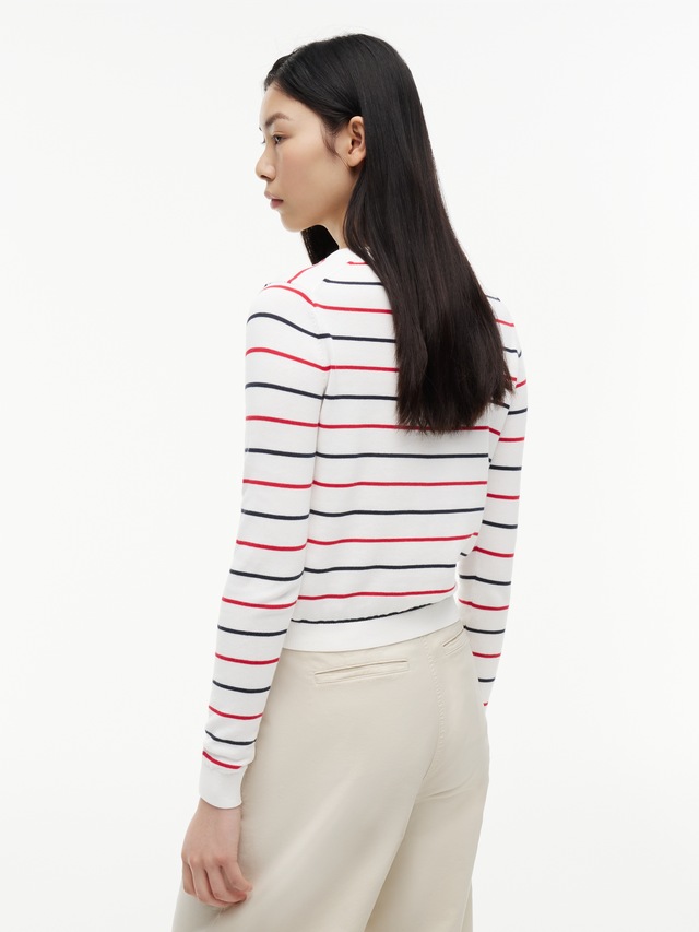 Tommy Jeans Strickjacke »TJW ESSENTIAL CREW NECK CARDIGAN« Baumwolle