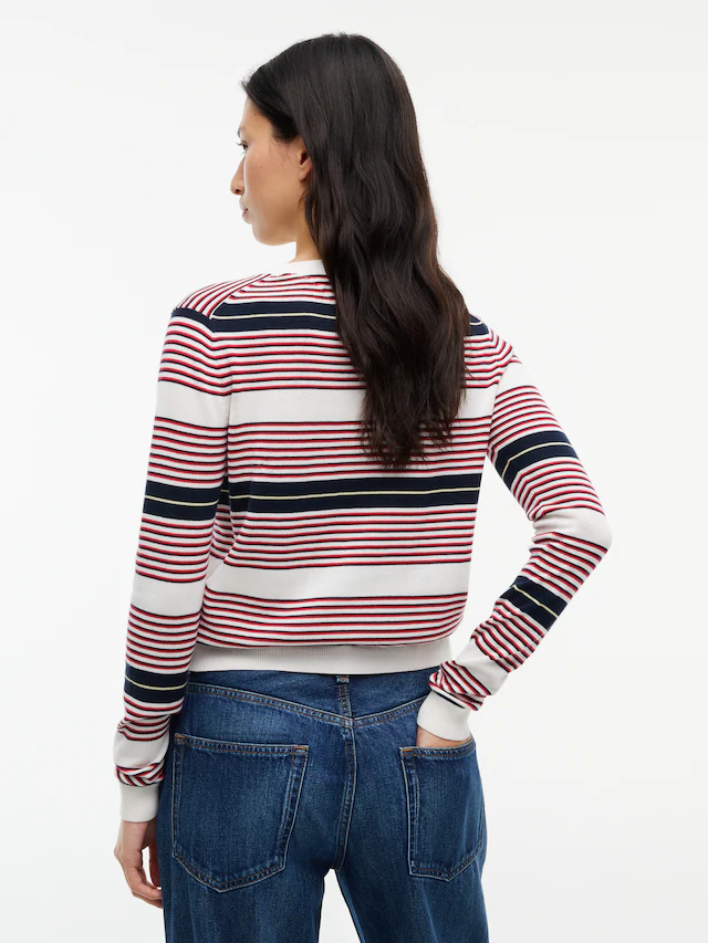 Tommy Jeans Strickjacke »TJW ESSENTIAL CREW NECK CARDIGAN« Baumwolle