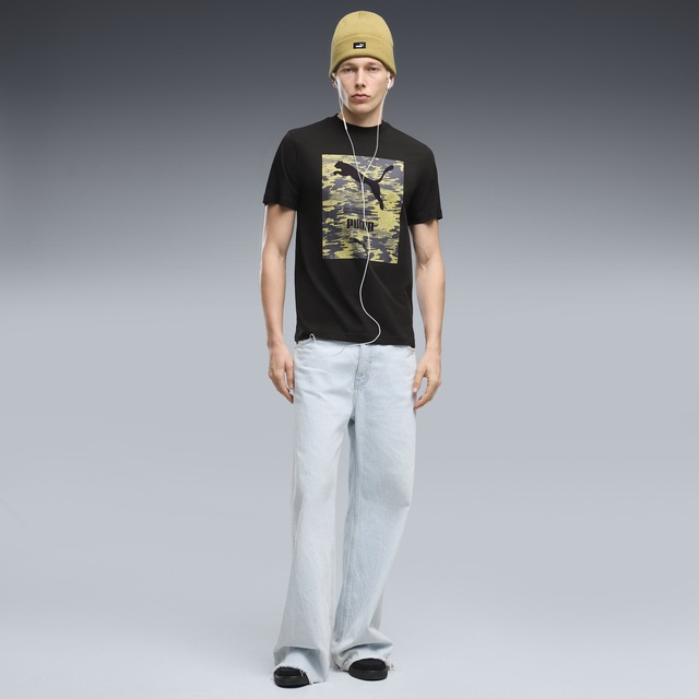 PUMA T-Shirt »PUMA Sport Camo Graphic T-Shirt Herren«