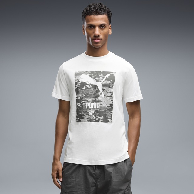 PUMA T-Shirt »PUMA Sport Camo Graphic T-Shirt Herren«