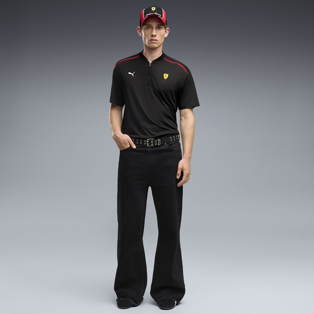 PUMA Poloshirt »Scuderia Ferrari Premium CLOUDSPUN Relaxed Polo Herren«