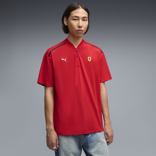 PUMA Poloshirt »Scuderia Ferrari Premium CLOUDSPUN Relaxed Polo Herren«