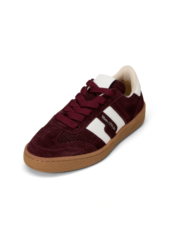 Marc O'Polo Sneaker »aus Leder mit Cordstruktur«