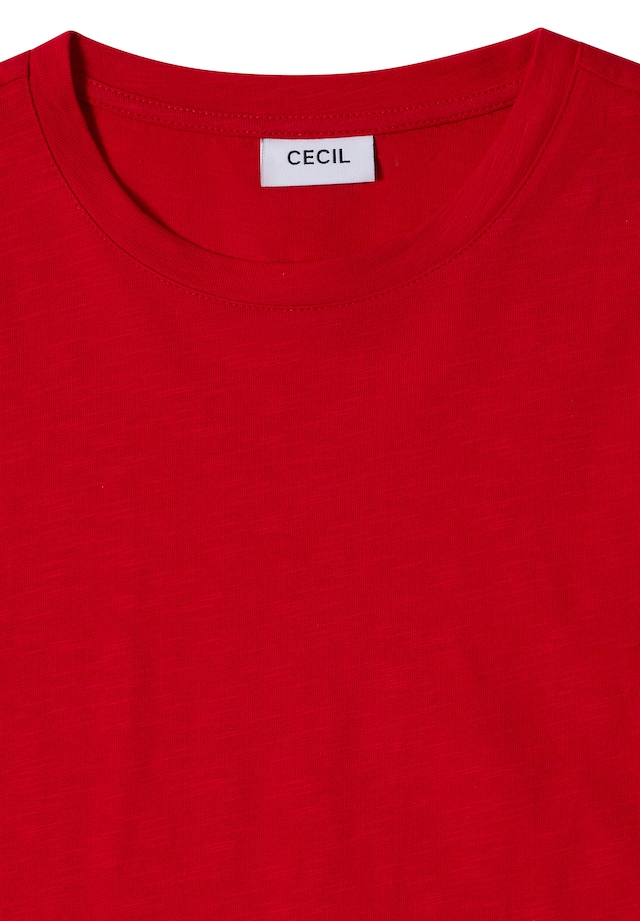 Cecil 3/4-Arm-Shirt Sommershirt mit Tunnelzug am Saum