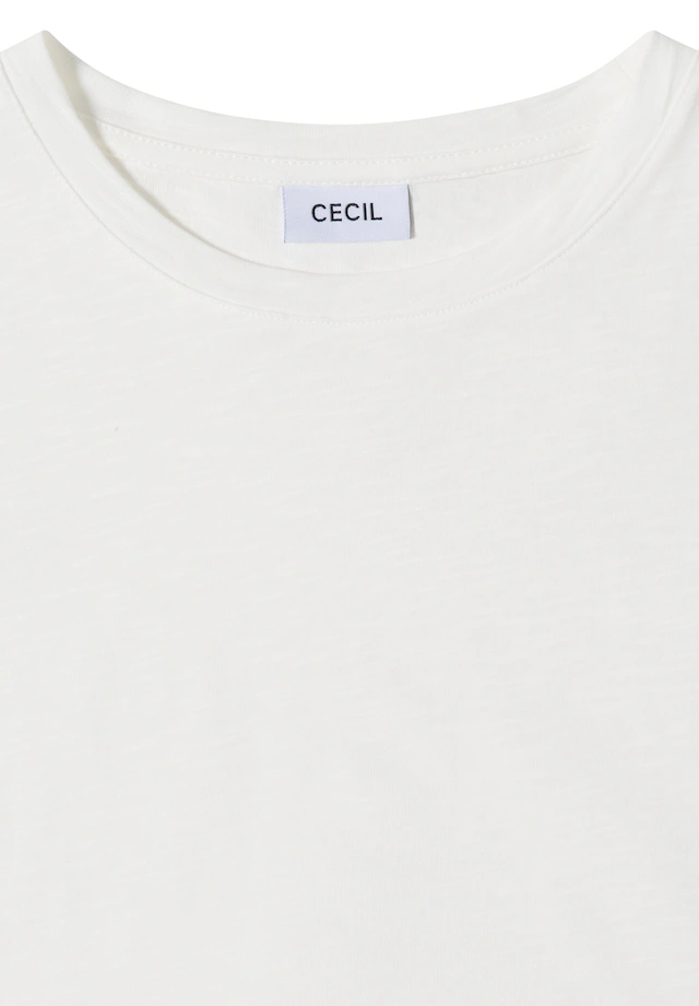 Cecil 3/4-Arm-Shirt Sommershirt mit Tunnelzug am Saum