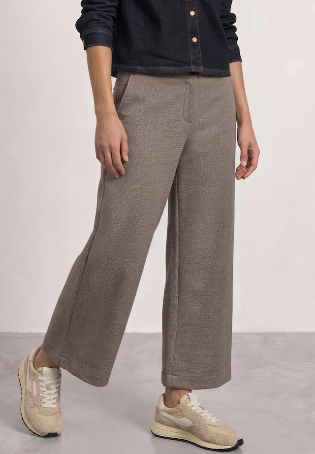 STREET ONE Stoffhose High Waist