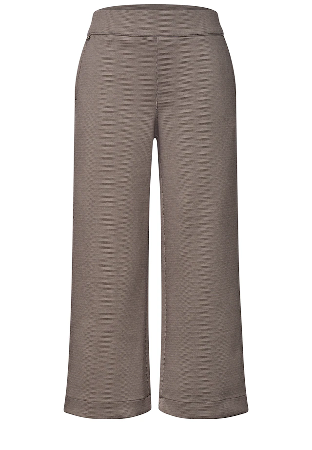 STREET ONE Stoffhose High Waist