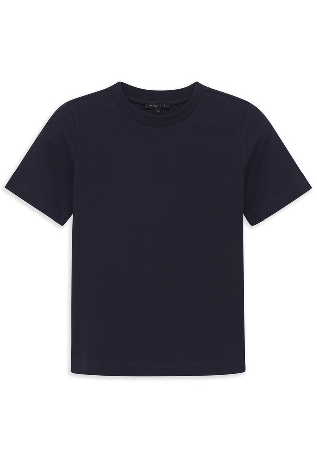 bugatti T-Shirt »Modern Fit« Modern Fit Baumwoll-Stretch Rundhals