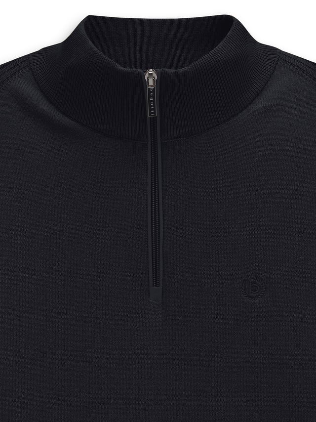 bugatti Troyer »Regular Fit« Regular Fit Baumwolle-Kaschmir Stehkragen
