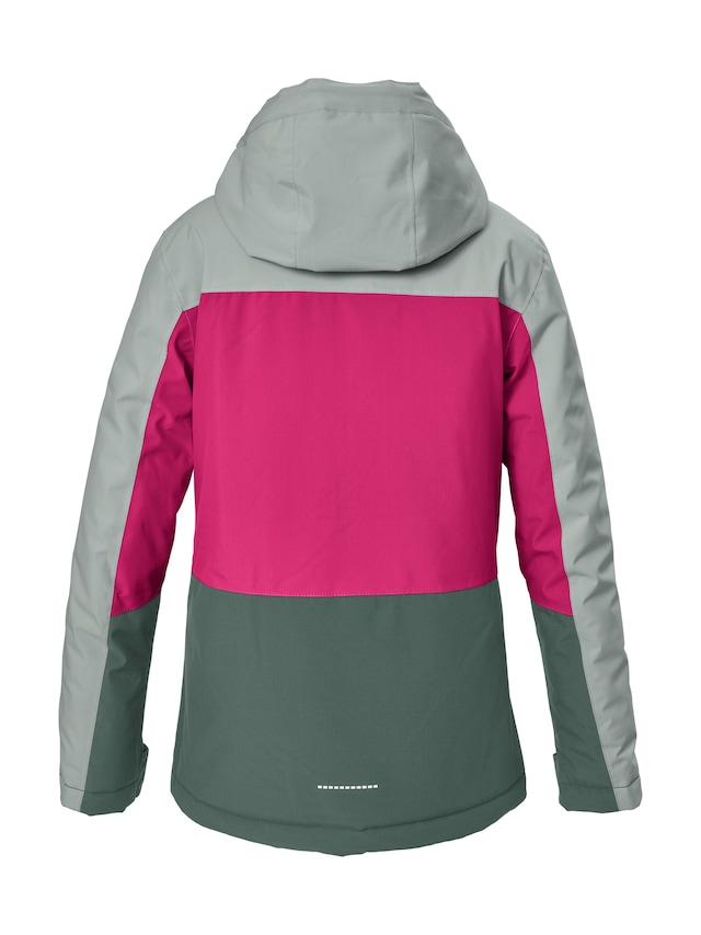 Killtec Skijacke »KSW 198 GRLS SKI JCKT« Wind- und wasserdichte Skijacke mit Colourblock-Design