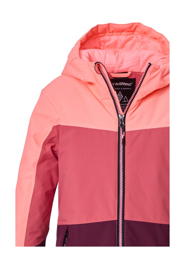 Killtec Skijacke »KSW 198 GRLS SKI JCKT« Wind- und wasserdichte Skijacke mit Colourblock-Design