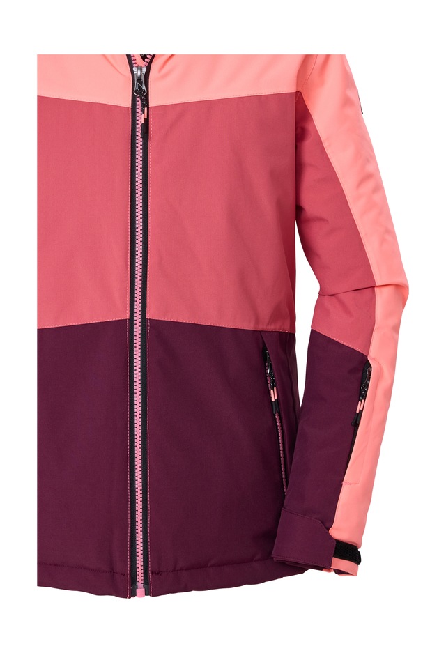 Killtec Skijacke »KSW 198 GRLS SKI JCKT« Wind- und wasserdichte Skijacke mit Colourblock-Design