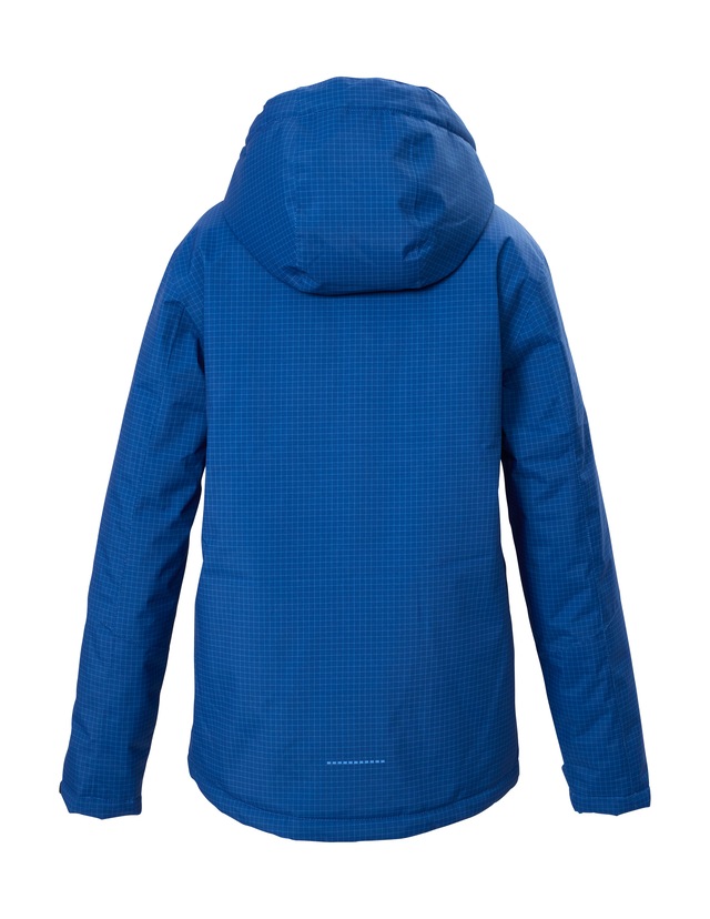 Killtec Funktionsjacke »KOW 173 BYS JCKT« Wind- und wasserdichte Kinderjacke mit Fleece und Karomuster