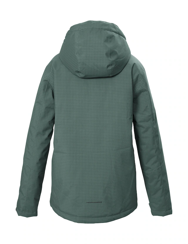 Killtec Funktionsjacke »KOW 173 BYS JCKT« Wind- und wasserdichte Kinderjacke mit Fleece und Karomuster