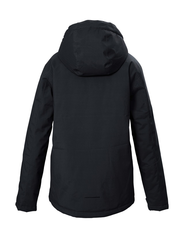 Killtec Funktionsjacke »KOW 173 BYS JCKT« Wind- und wasserdichte Kinderjacke mit Fleece und Karomuster
