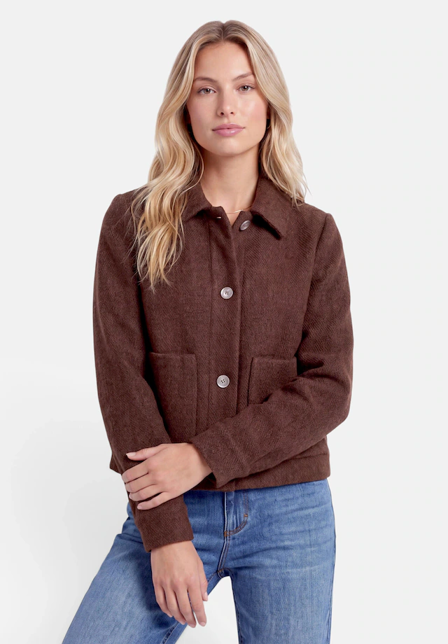 Cartoon Jackenblazer »Damen mit aufgesetzten Taschen«