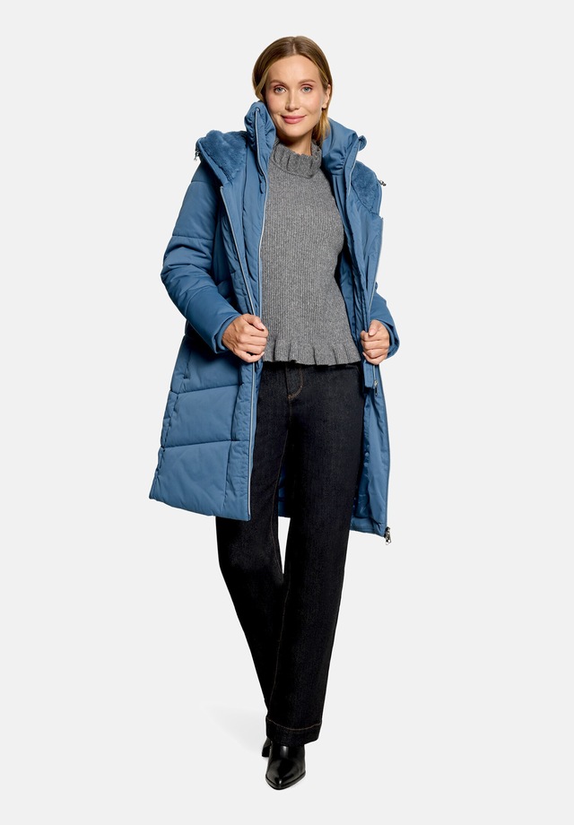 Cartoon Steppjacke »Damen mit Kapuze« mit Kapuze